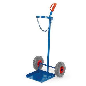 Propangasflaschenroller für 33-kg-Flaschen (Flaschenhöhe ca. 1300 mm ), Luft-Bereifung Propangasflaschenroller für 33-kg-Flaschen (Flaschenhöhe ca. 1300 mm ), Luft-Bereifung