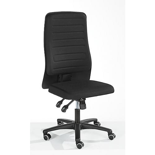 Prosedia Bürostuhl ECCON plus-8, Synchronmechanik, ohne Armlehnen, gepolstert, schwarz