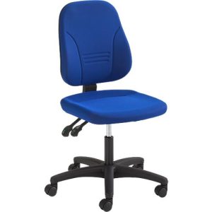 Prosedia Bürostuhl YOUNICO PLUS 3, Permanentkontakt, ohne Armlehnen, niedrige 3D-Rückenlehne, blau Prosedia Bürostuhl YOUNICO PLUS 3, Permanentkontakt, ohne Armlehnen, niedrige 3D-Rückenlehne, blau