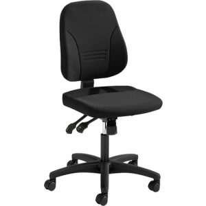 Prosedia Bürostuhl YOUNICO PLUS 8, Synchronmechanik, ohne Armlehnen, niedrige 3D-Rückenlehne, schwarz Prosedia Bürostuhl YOUNICO PLUS 8, Synchronmechanik, ohne Armlehnen, niedrige 3D-Rückenlehne, schwarz