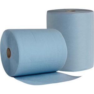 Putzpapier BASIC-LINE, 3-lagig, volumengeprägt & zwischenblattverleimt, Tuchgröße ca. 380 x 360 mm, blau, 2 Rollen mit jeweils 500 Tüchern Putzpapier BASIC-LINE, 3-lagig, volumengeprägt & zwischenblattverleimt, Tuchgröße ca. 380 x 360 mm, blau, 2 Rollen mit jeweils 500 Tüchern