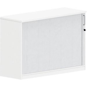 Querrollladenschrank BEXXSTAR, 2 Ordnerhöhen, H 825 mm, weiß Querrollladenschrank BEXXSTAR, 2 Ordnerhöhen, H 825 mm, weiß
