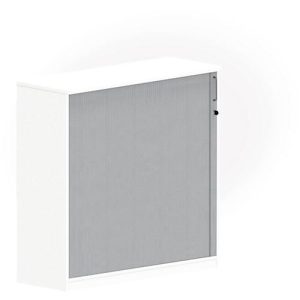 Querrollladenschrank BEXXSTAR, 3 Ordnerhöhen, H 1155 mm, weiß Querrollladenschrank BEXXSTAR, 3 Ordnerhöhen, H 1155 mm, weiß