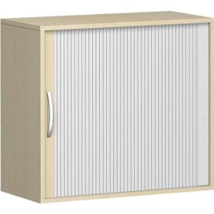 Querrollladenschrank PALENQUE, 2 OH, B 800 x T 400 x H 752 mm, Ahorn Querrollladenschrank PALENQUE, 2 OH, B 800 x T 400 x H 752 mm, Ahorn