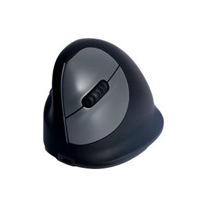 R-Go HE Mouse Ergonomische Maus, Mittel (165-195mm), linkshändig, drahtlose – vertikale Maus – 2.4 GHz – Schwarz, Silber R-Go HE Mouse Ergonomische Maus, Mittel (165-195mm), linkshändig, drahtlose – vertikale Maus – 2.4 GHz – Schwarz, Silber