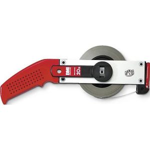 Rahmenbandmaß ERGOLINE L.30m Band-B.13mm A mm/cm EG II Alu.weiß