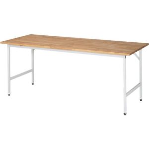 RAU Arbeitstisch, Buche-Platte, 2000 x 1000 x 800-850 mm