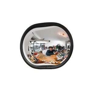 Raumspiegel, oval, 1 kg, 360 x 260 x 75 mm Raumspiegel, oval, 1 kg, 360 x 260 x 75 mm