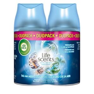 Raumspray Air Wick Tag am Meer, Duo-Pack 2 x 250 ml, Nachfüller für Freshmatic-Max-Geräte, für bis zu 60 Tage Raumspray Air Wick Tag am Meer, Duo-Pack 2 x 250 ml, Nachfüller für Freshmatic-Max-Geräte, für bis zu 60 Tage
