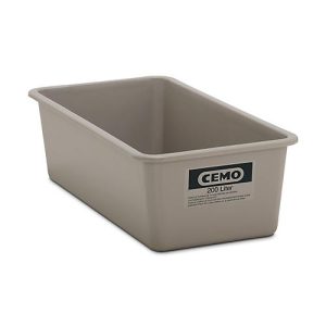 Rechteckbehälter Standard, grau, 200 l flach Rechteckbehälter Standard, grau, 200 l flach