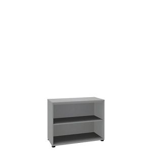 Regal, einteilig, B 1000 mm, 2 OH, silber Regal, einteilig, B 1000 mm, 2 OH, silber