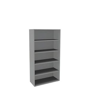 Regal, einteilig, B 1000 mm, 5 OH, silber Regal, einteilig, B 1000 mm, 5 OH, silber