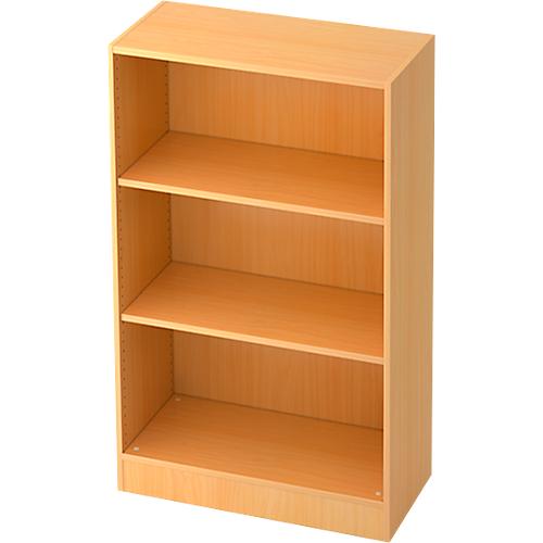 Regal TARVIS, 3 OH, B 800 x T 400 x H 1270 mm, Buche-Dekor