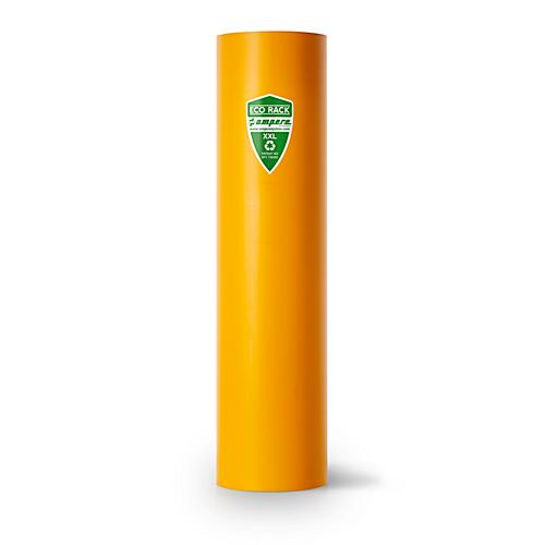 Regalstützenschutz a.m.p.e.r.e. ECO RACK, Tiefkühllager geeignet, Signalfarbe, recycelter Kunststoff, B 111-120 x H 600 mm