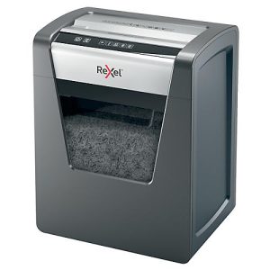 Rexel Momentum X415 Aktenvernichter P4, Partikelschnitt 4 x 40 mm, 23 l, 15 Blatt Schnittleistung, Anti-Papierstau-Technologie, schwarz Rexel Momentum X415 Aktenvernichter P4, Partikelschnitt 4 x 40 mm, 23 l, 15 Blatt Schnittleistung, Anti-Papierstau-Technologie, schwarz