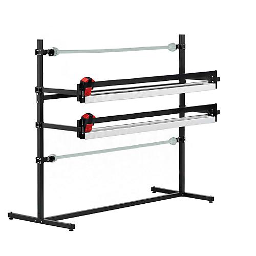 Rocholz Doppel-Schneidständer System, feststehend, waagerecht, Schnittbreite 1600 mm, B 1970 x T 850 x H 1665 mm