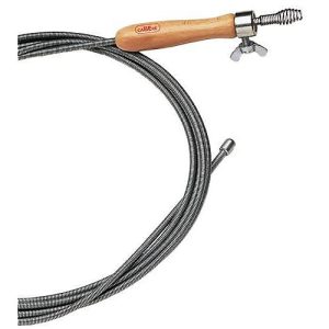 Rohrreinigungswelle L.5m Wellen-D.9mm Krallen-D.20mm einlagig Rohrreinigungswelle L.5m Wellen-D.9mm Krallen-D.20mm einlagig