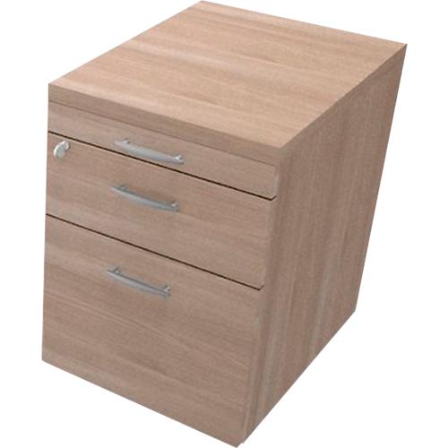 Rollcontainer X-TIME-WORK, Schublade, Utensilienauszug, HR-Auszug, 420 x 560 x 580 mm, Ulme