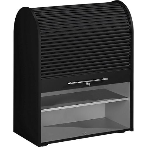 Rollladen für Universalschrank B 980/800 x H 800/980 mm, schwarz