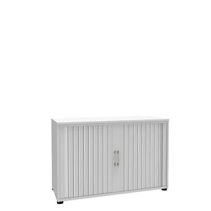 Rollladenschrank, 2 OH, 1teilig, ohne Mitteltrennwand, B 1200 mm, weiß Rollladenschrank, 2 OH, 1teilig, ohne Mitteltrennwand, B 1200 mm, weiß