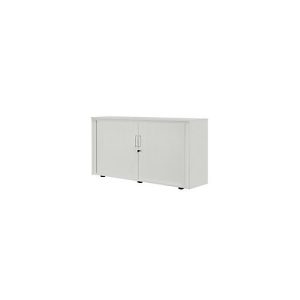 Rollladenschrank, 2 OH, 1teilig, ohne Mitteltrennwand, B 1350 mm, silber Rollladenschrank, 2 OH, 1teilig, ohne Mitteltrennwand, B 1350 mm, silber