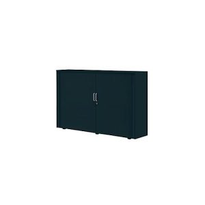 Rollladenschrank, 3 OH, 1teilig, mit Mitteltrennwand, B 1600 mm, graphit Rollladenschrank, 3 OH, 1teilig, mit Mitteltrennwand, B 1600 mm, graphit
