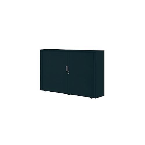 Rollladenschrank, 3 OH, 1teilig, mit Mitteltrennwand, B 1600 mm, graphit