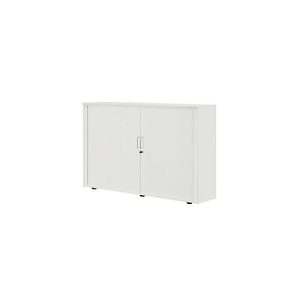 Rollladenschrank, 3 OH, 1teilig, mit Mitteltrennwand, B 1600 mm, lichtgrau Rollladenschrank, 3 OH, 1teilig, mit Mitteltrennwand, B 1600 mm, lichtgrau