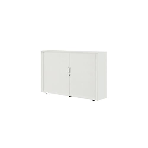 Rollladenschrank, 3 OH, 1teilig, mit Mitteltrennwand, B 1600 mm, lichtgrau