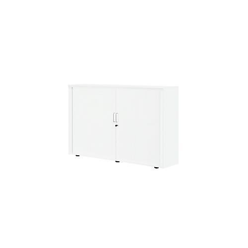 Rollladenschrank, 3 OH, 1teilig, mit Mitteltrennwand, B 1600 mm, weiß