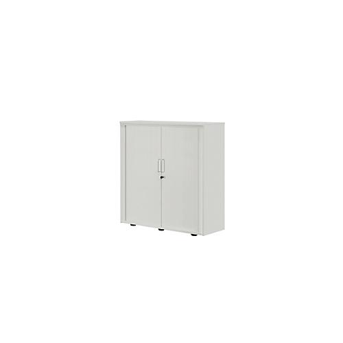 Rollladenschrank, 3 OH, 1teilig, ohne Mitteltrennwand, B 1000 mm, silber