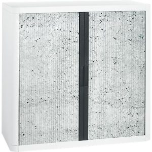 Rollladenschrank, Rollladen grau gesprenkelt, Höhe 1040 mm