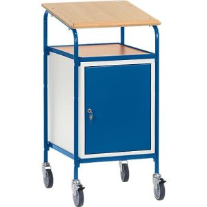 Rollpult mit Schrank, L 605 x B 695 x H 1195 mm Rollpult mit Schrank, L 605 x B 695 x H 1195 mm