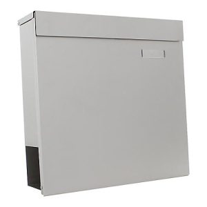 Rottner Briefkasten Kensington, Edelstahl silber Rottner Briefkasten Kensington, Edelstahl silber