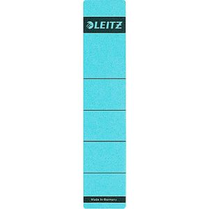 Rückenschild LEITZ®, Rückenbreite 50 mm, selbstklebend, 10 Stück, blau Rückenschild LEITZ®, Rückenbreite 50 mm, selbstklebend, 10 Stück, blau