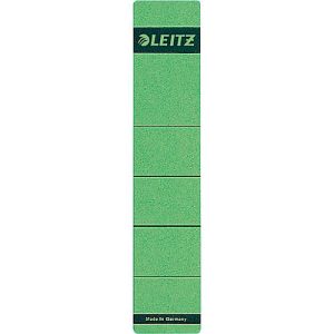 Rückenschild LEITZ®, Rückenbreite 50 mm, selbstklebend, 10 Stück, grün Rückenschild LEITZ®, Rückenbreite 50 mm, selbstklebend, 10 Stück, grün