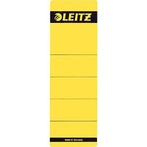 Rückenschild LEITZ®, Rückenbreite 80 mm, selbstklebend, 10 Stück, gelb Rückenschild LEITZ®, Rückenbreite 80 mm, selbstklebend, 10 Stück, gelb