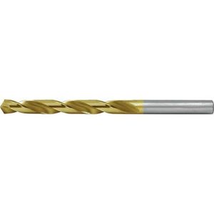 RUKO Spiralbohrer DIN 338 Typ N, Ø 1,6 mm, HSS TiN-beschichtet, L 43 mm, Spitzenwinkel 118°, Zylinderschaft