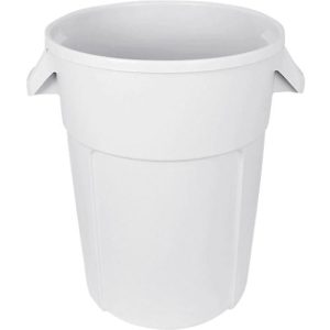 Rundbehälter, lebensmittelecht, 85 l, weiß