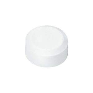 Rundmagnete MAUL, Kunststoff & Metall, Feinstruktur, Haftkraft 170 g, ø 15 x 7,5 mm, weiß, 20 Stück