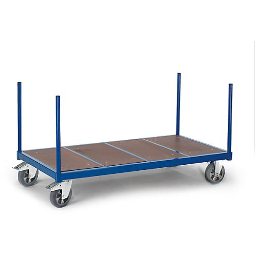Rungenwagen mit Holzboden, 2000 x 800 mm, Tragkraft 1.200 kg