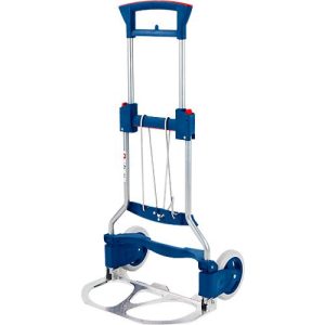 Sackkarre RuXXac-cart Business, bis 125 kg, elastisches Spannband, Bockrollen, Aluminium/Stahlrohr/Kunststoff, blau-rot-silber Sackkarre RuXXac-cart Business, bis 125 kg, elastisches Spannband, Bockrollen, Aluminium/Stahlrohr/Kunststoff, blau-rot-silber