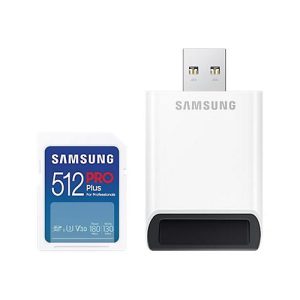 Samsung PRO Plus MB-SD512SB – Flash-Speicherkarte – 512 GB – Video Class V30 / UHS-I U3 / Class10 – SDXC UHS-I – weiß Samsung PRO Plus MB-SD512SB – Flash-Speicherkarte – 512 GB – Video Class V30 / UHS-I U3 / Class10 – SDXC UHS-I – weiß