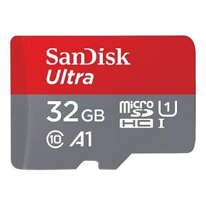 SanDisk Ultra – Flash-Speicherkarte (microSDHC/SD-Adapter inbegriffen) – 32 GB – A1 / UHS-I U1 / Class10 – microSDHC UHS-I SanDisk Ultra – Flash-Speicherkarte (microSDHC/SD-Adapter inbegriffen) – 32 GB – A1 / UHS-I U1 / Class10 – microSDHC UHS-I