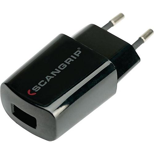 SCANGRIP Ladegerät, USB 2A, Steckertyp F, B 35 x T 25 x H 80 mm, für SCANGRIP-Produkte