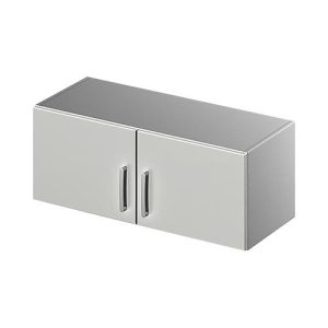 Schäfer Shop Genius Aufsatzschrank TETRIS SOLID, Stahlkorpus, 1 OH, B 1000 mm, lichtgrau/weißalu Schäfer Shop Genius Aufsatzschrank TETRIS SOLID, Stahlkorpus, 1 OH, B 1000 mm, lichtgrau/weißalu