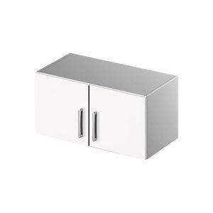 Schäfer Shop Genius Aufsatzschrank TETRIS SOLID, Stahlkorpus, 1 OH, B 800 mm, weiß/weißalu Schäfer Shop Genius Aufsatzschrank TETRIS SOLID, Stahlkorpus, 1 OH, B 800 mm, weiß/weißalu