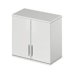 Schäfer Shop Genius Aufsatzschrank TETRIS WOOD, 2 OH, B 800 mm, abschließbar, lichtgrau Schäfer Shop Genius Aufsatzschrank TETRIS WOOD, 2 OH, B 800 mm, abschließbar, lichtgrau