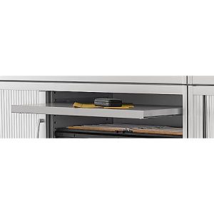 Schäfer Shop Genius Auszugsboden TETRIS SOLID, für Schränke B 600 mm, aus Stahblech, pulverbeschichtet, weißalu Schäfer Shop Genius Auszugsboden TETRIS SOLID, für Schränke B 600 mm, aus Stahblech, pulverbeschichtet, weißalu