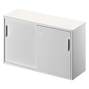 Schäfer Shop Genius Beistellschrank TETRIS SOLID, 2 OH, in Schreibtischhöhe, B 1200 mm, 25 mm Abdeckplatte, weiß Schäfer Shop Genius Beistellschrank TETRIS SOLID, 2 OH, in Schreibtischhöhe, B 1200 mm, 25 mm Abdeckplatte, weiß